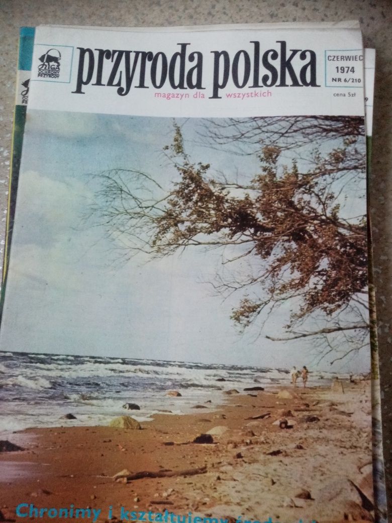 Gazety Przyroda Polska od '71 do' 79 roku