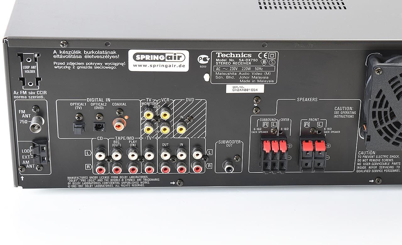 Amplituner technics