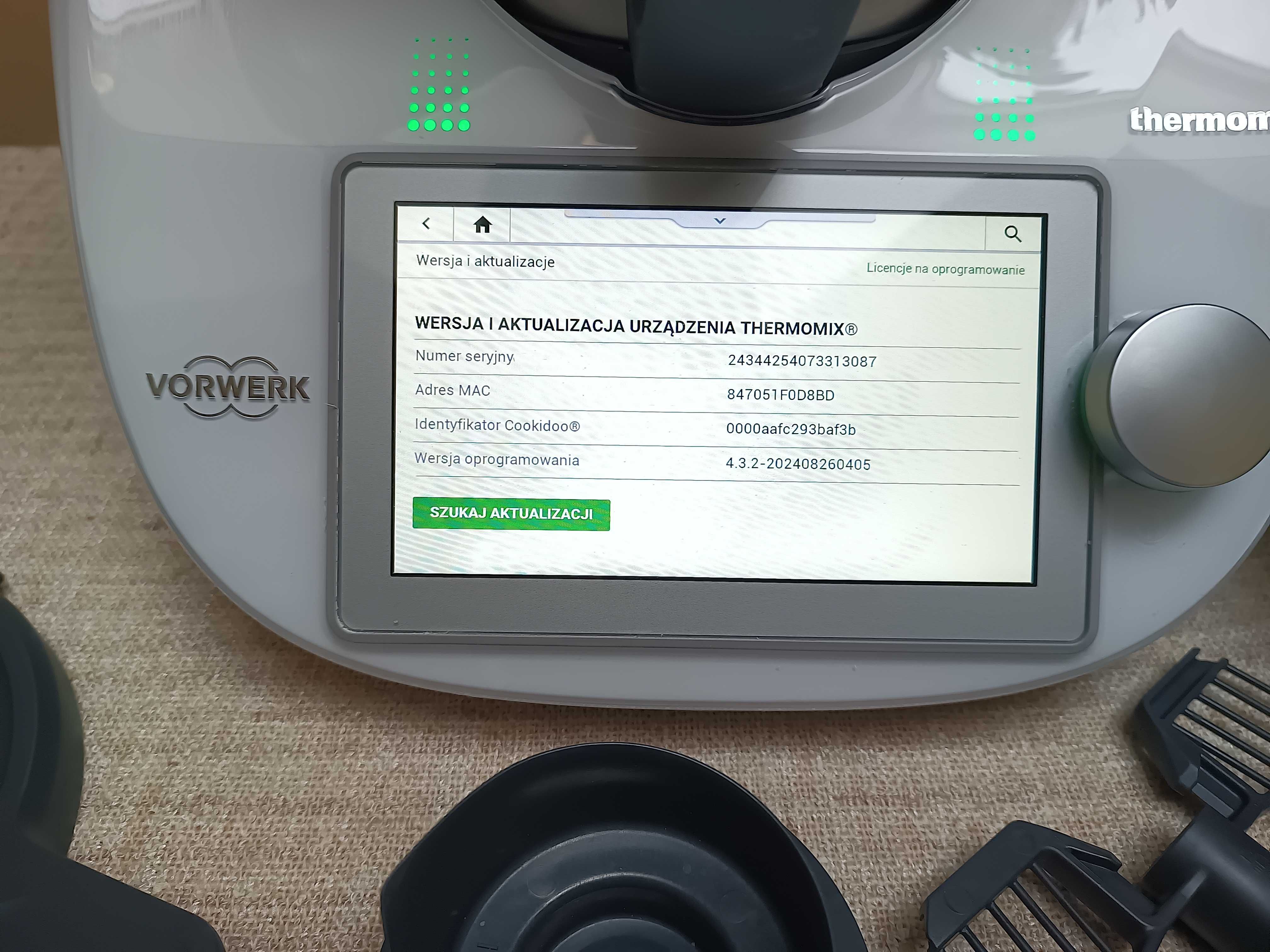 VORWERK Thermomix TM6 TM 6 gwarancja do 08.10.2026r.