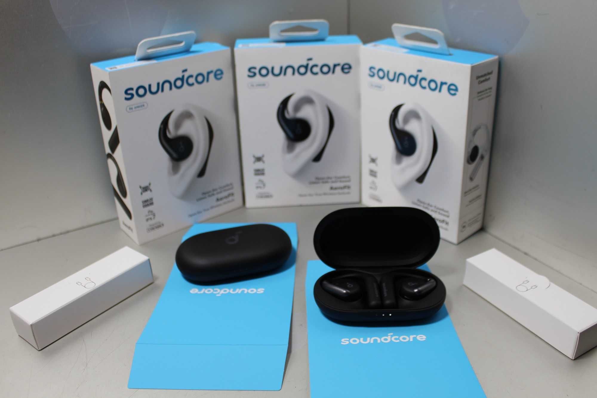 Наушники TWS Anker SoundCore AeroFit Midnight Black