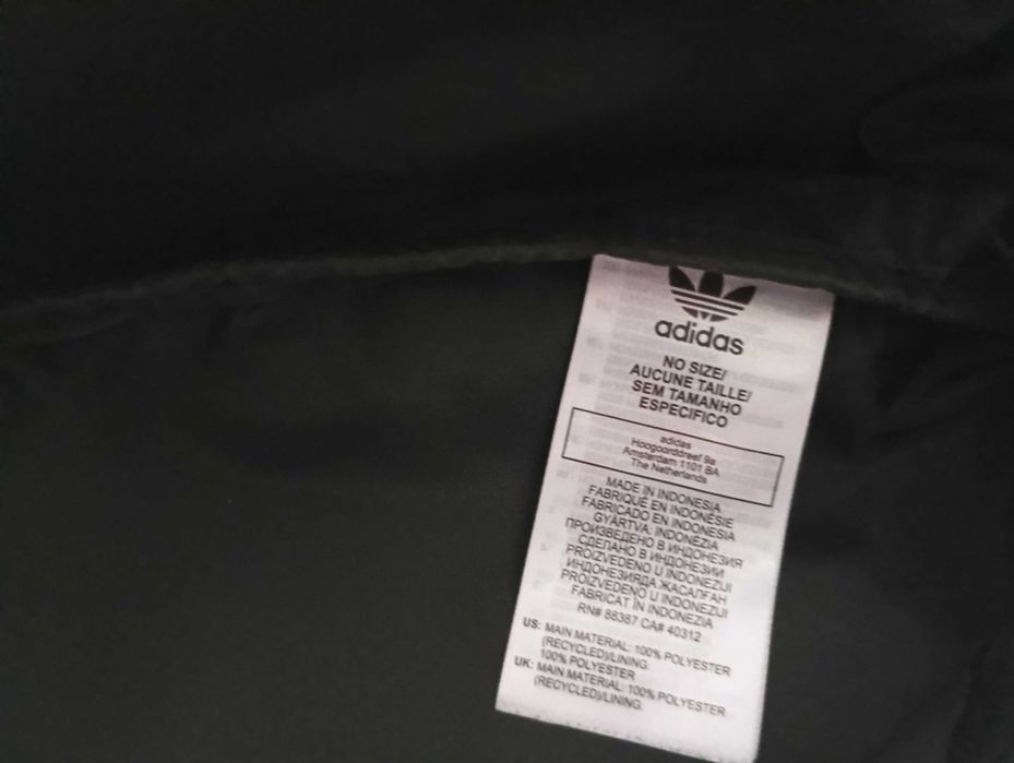 Bolsa Preta Adidas