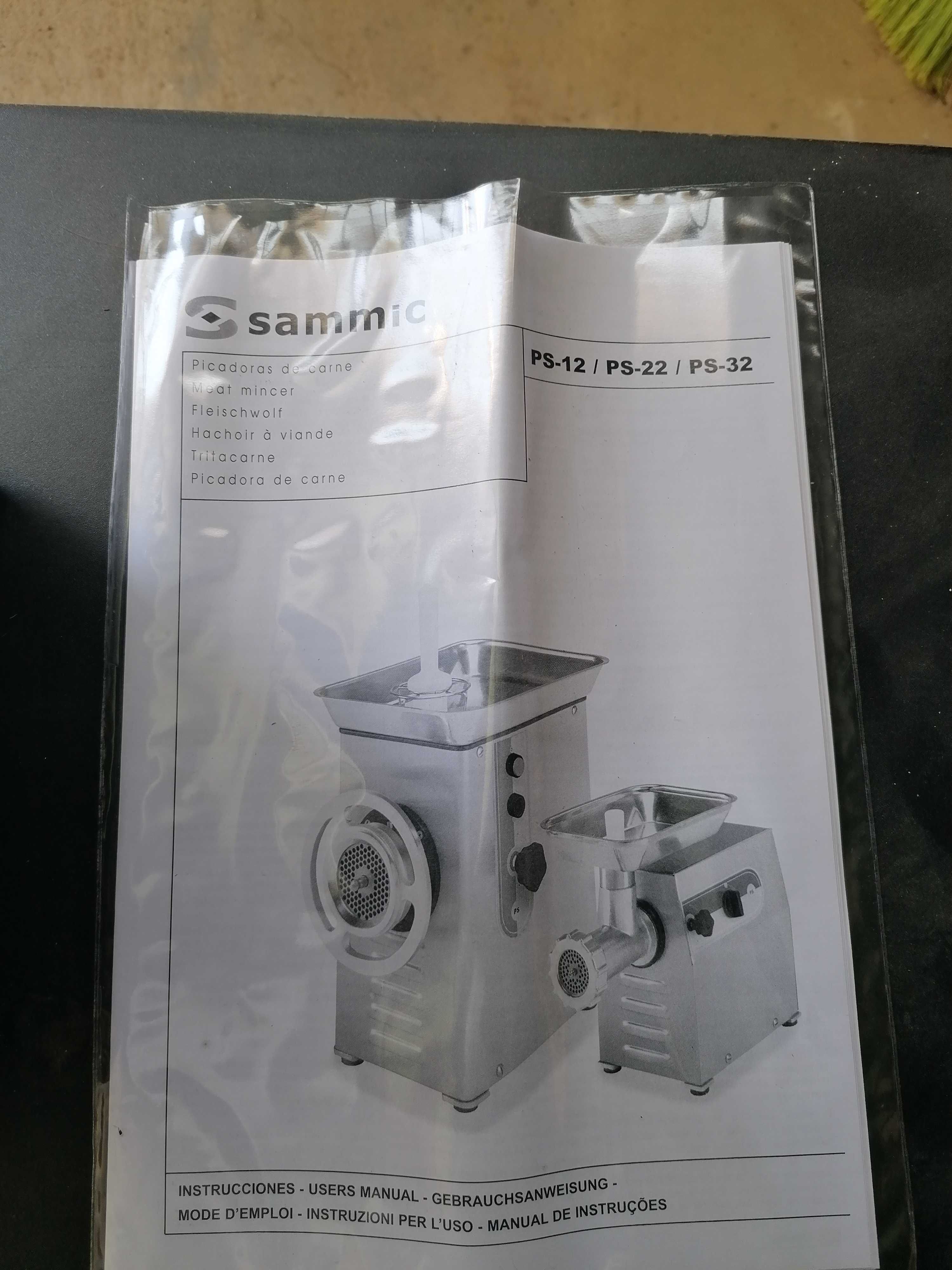 Picadora de carne SAMMIC PS 12  nova