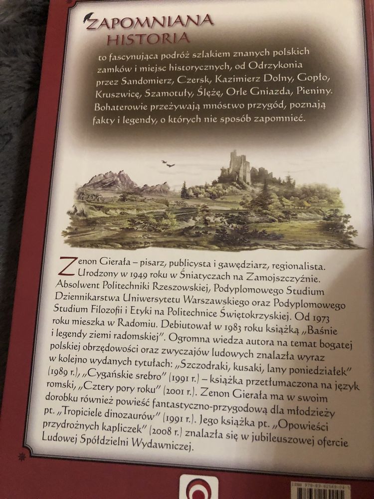 Książka Zapomniana Historia Zenona Gierała