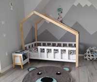 Łóżko Domek Montessori Lite drewno
