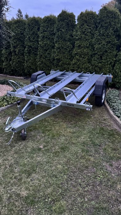 Przyczepka motocyklowa / do motocykli - wynajem, wypożyczalnia