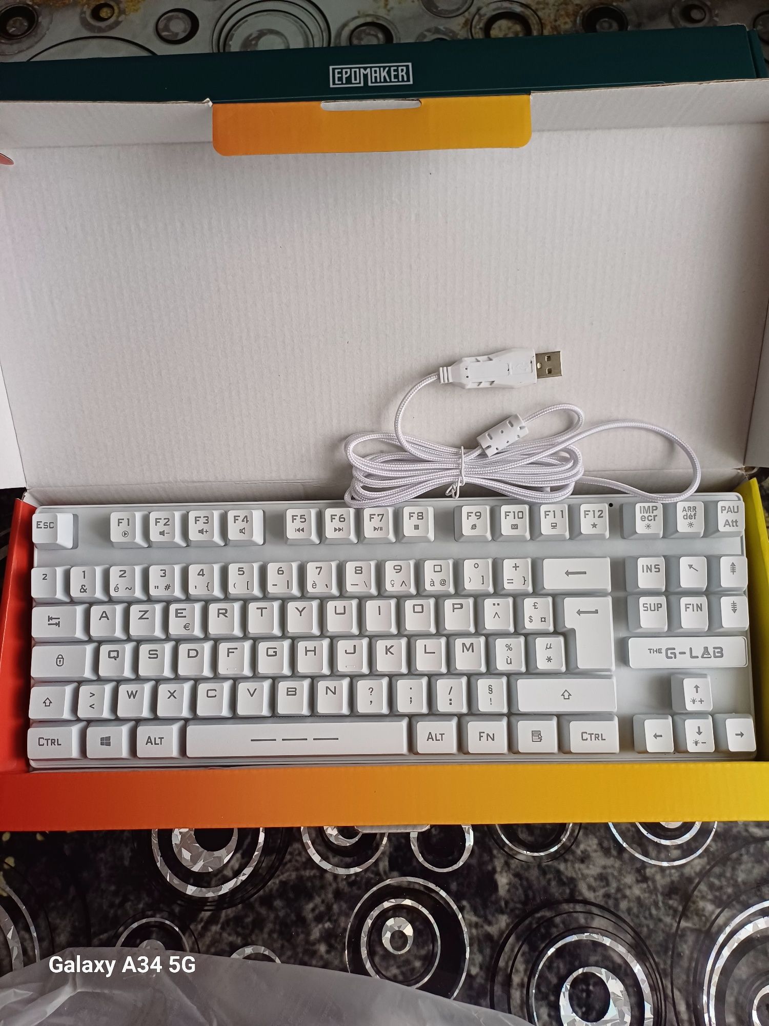 Клавіатура  ігрова Keyz Caesium TKL