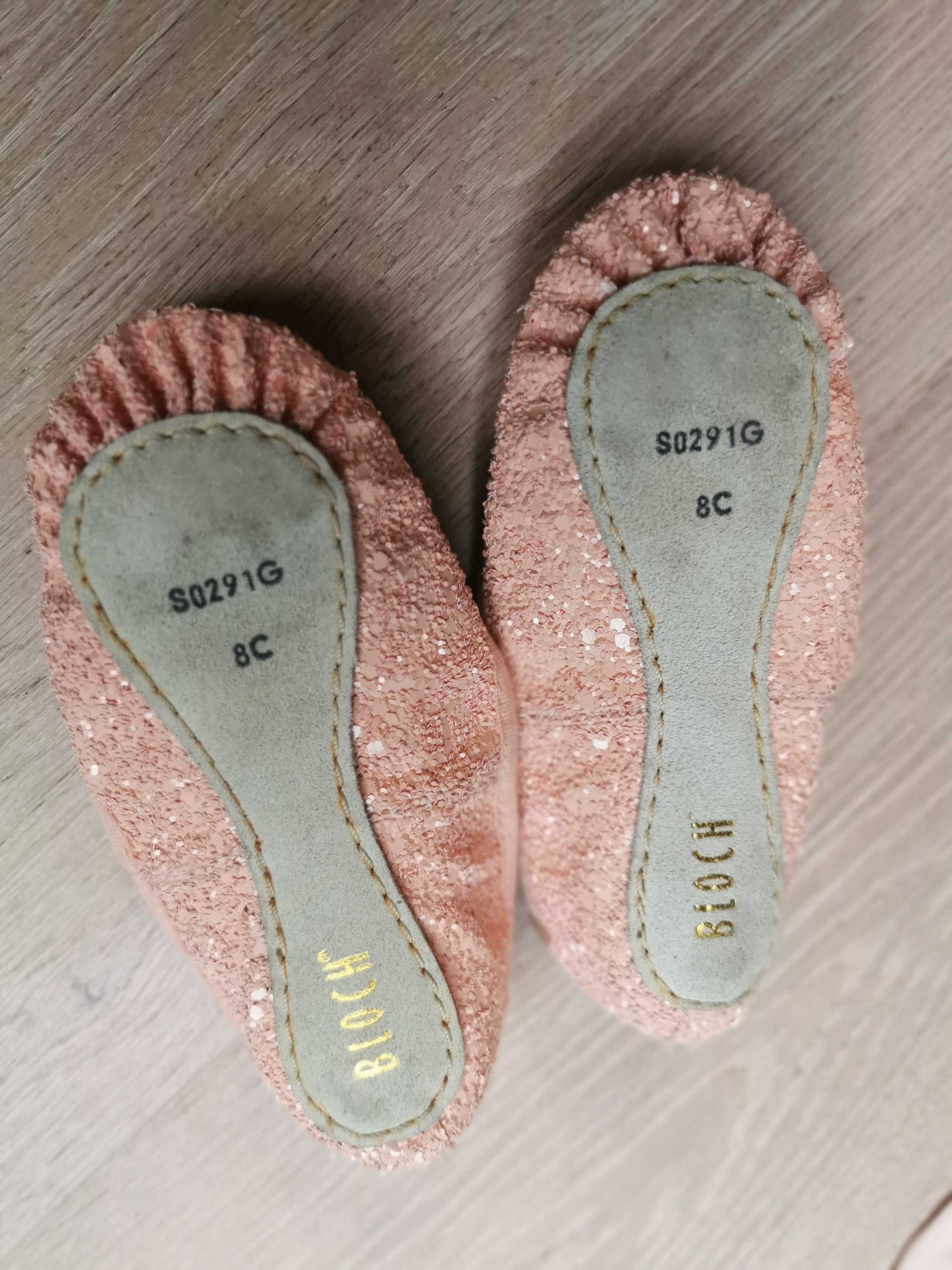Bloch Sparkle dziewczęce baleriny buty baletowe SO291G  8C  r. 21