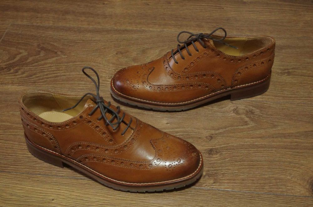 Туфлі Броги Crockett Jones brogue оригінал нова пара 41 розмір шкіра