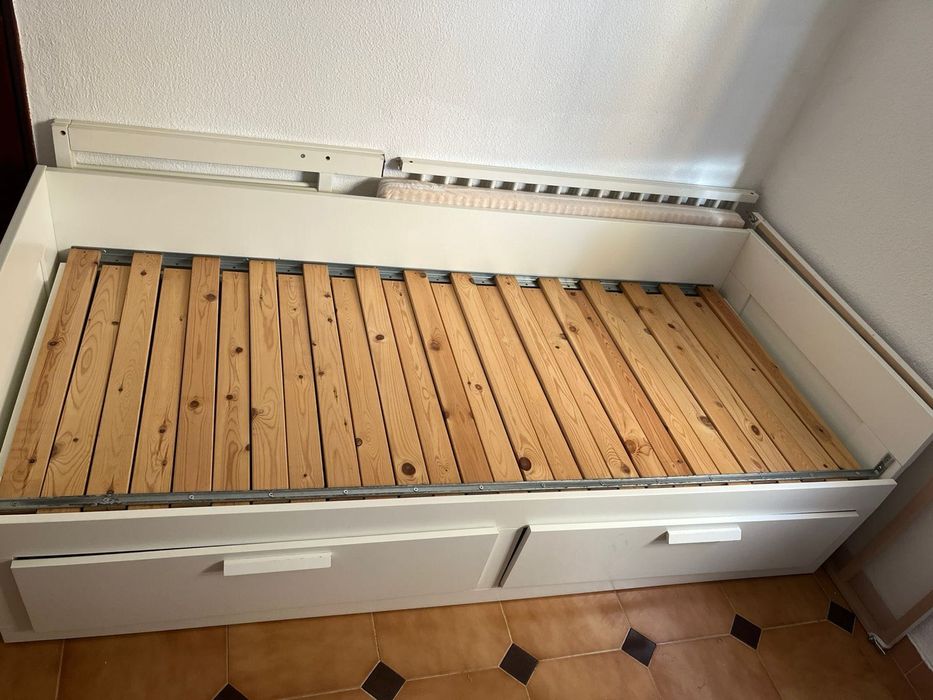 Cama Premium com extensão + colchão