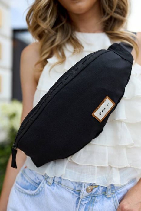 praktyczna saszetka damska z trwałego poliestru - rovicky