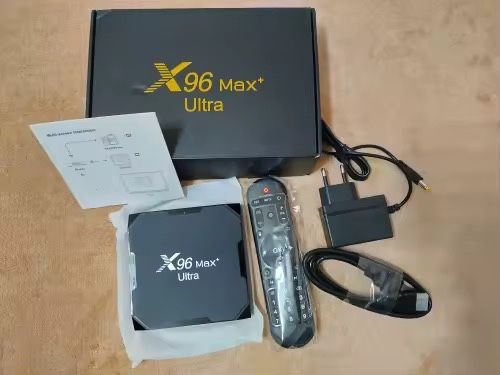 X96max plus ultra 4/32 android tv приставка smart