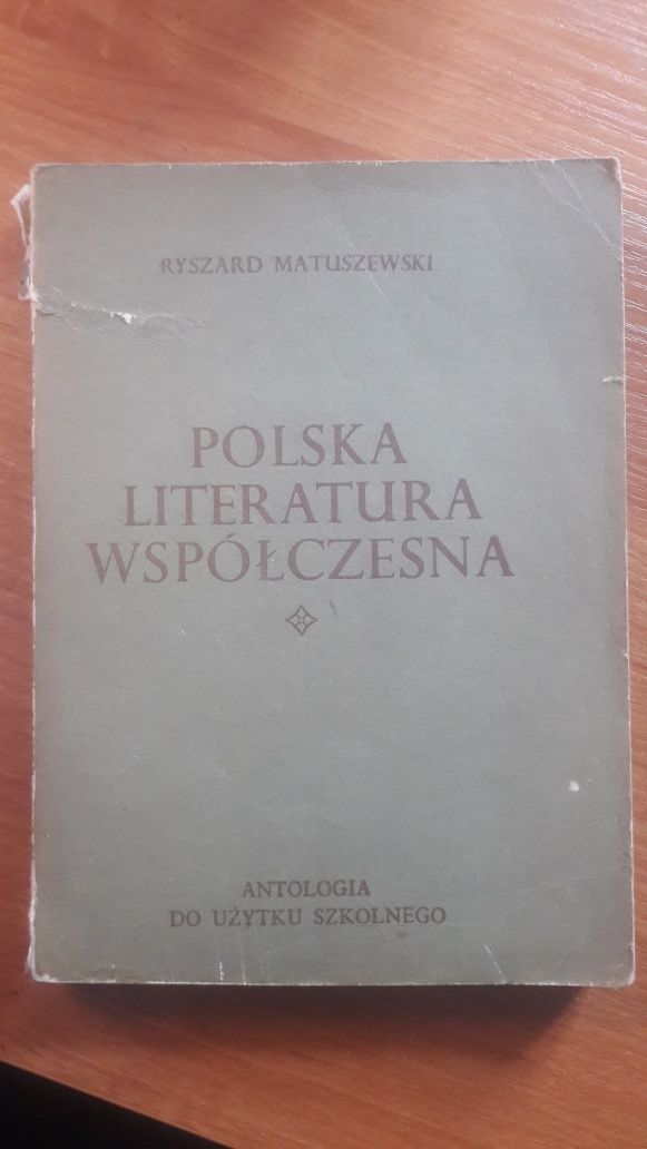 Polska Literatura Współczesna Ryszard Matuszewski