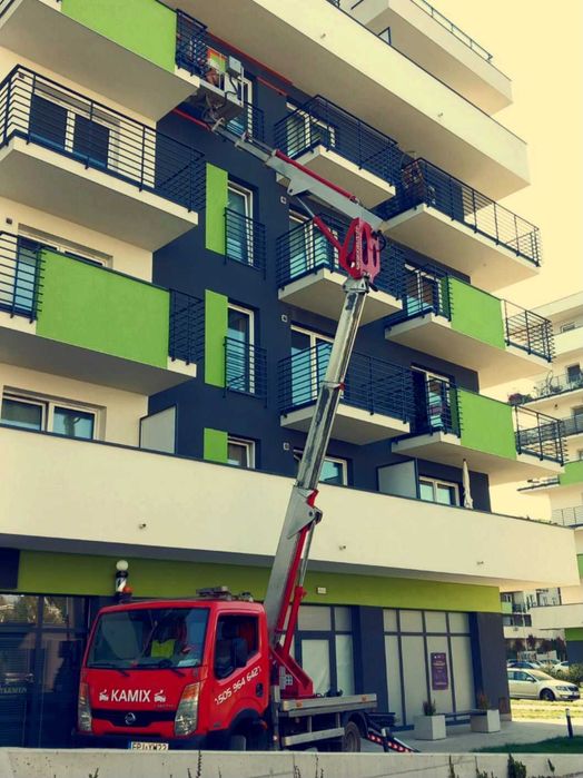 Usługi/wynajem [Do 26 metrów] zwyżka podnośnik koszowy z operatorem :D