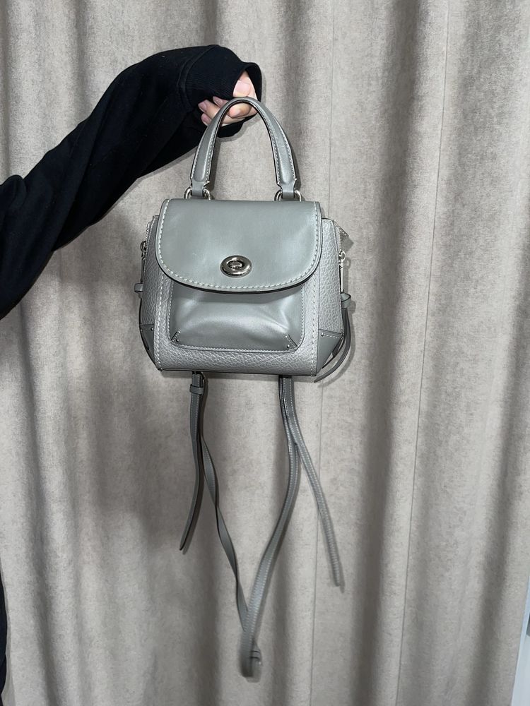 Шкіряна сумка/рюкзак Coach Mini Faye Backpack