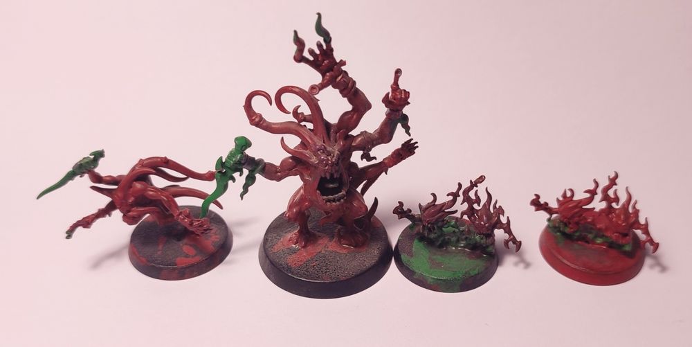 4x HORRORS OF TZEENTCH #2 Warhammer Quest Silver Tower