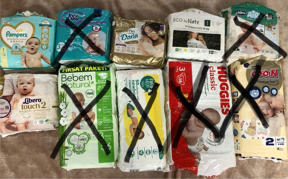 Памперси, Дада, Joy, pampers