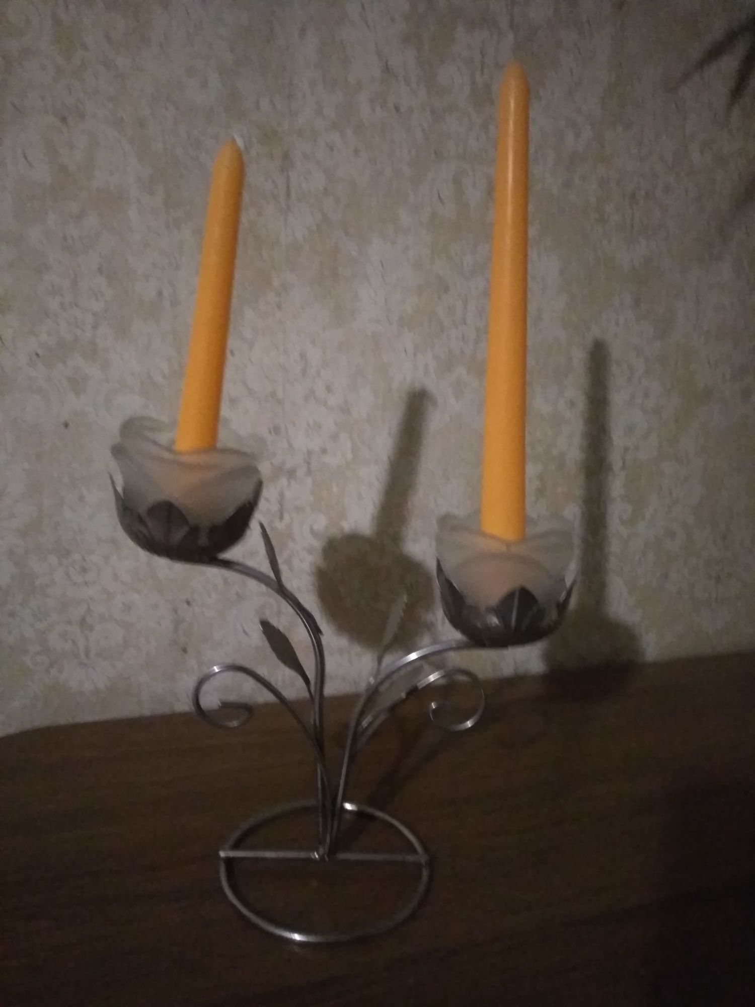 Подсвечник двойной