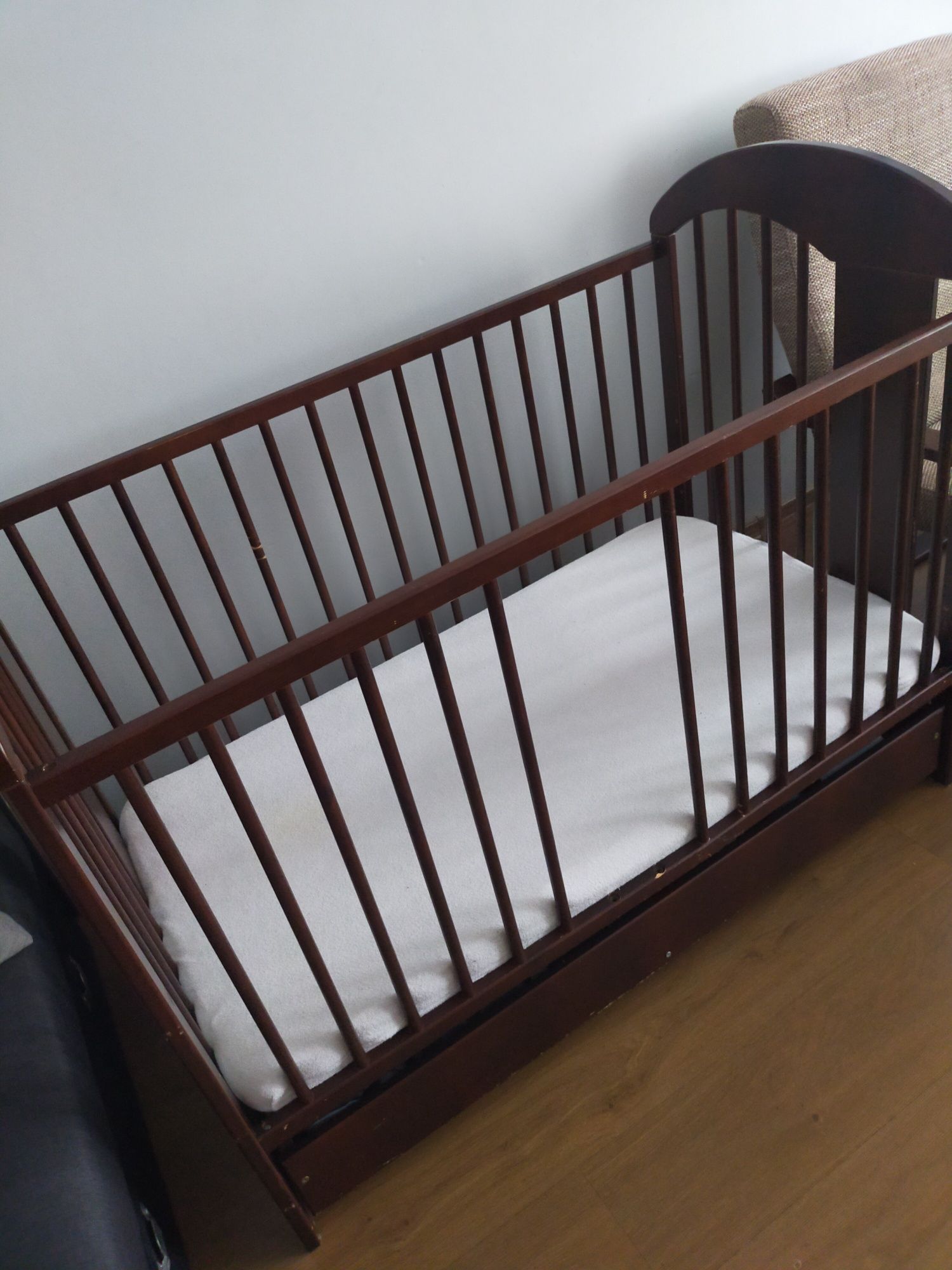 Łóżeczko i materac 60x120