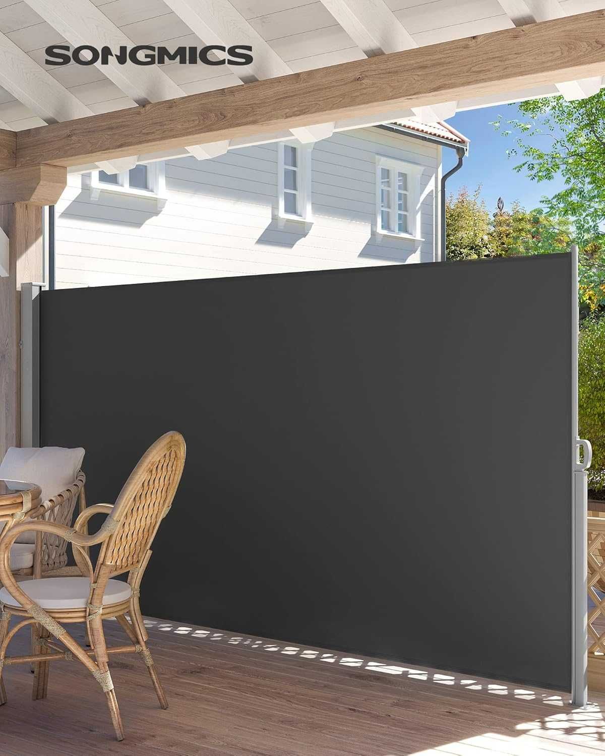 ochrona przed słońcem, nieprzejrzysta roleta zewnętrzna 200 x 300 cm