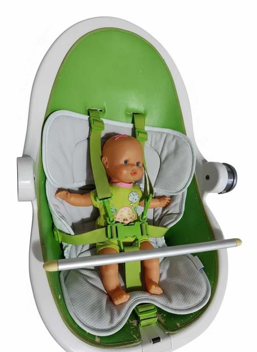 Cadeira Evolutiva Bloom Fresco Verde | Completa com Tabuleiros