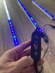Led Bar do Akwarium Morskiego Belka UV Blue + Ściemniacz i Timer 115cm