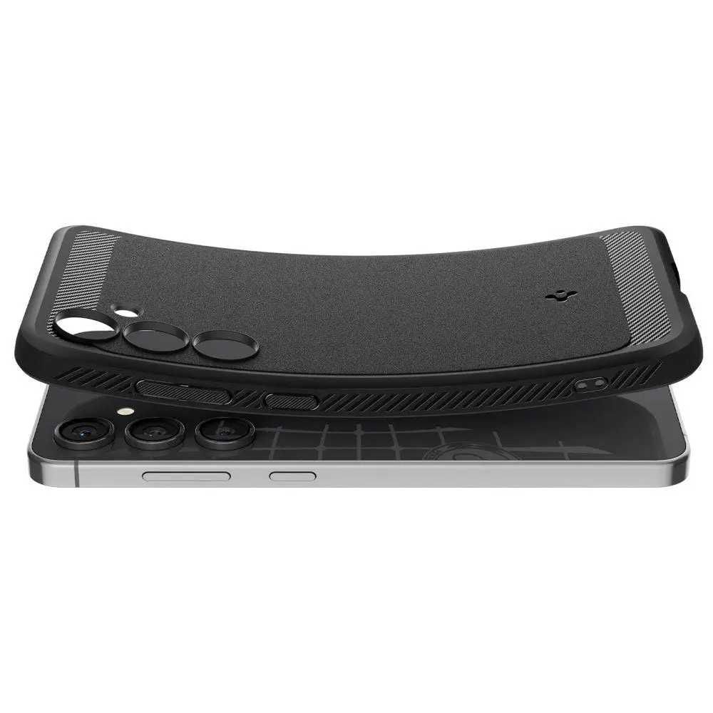 Чехол Spigen Rugged Armor для Samsung Galaxy S24 FE Matte Black