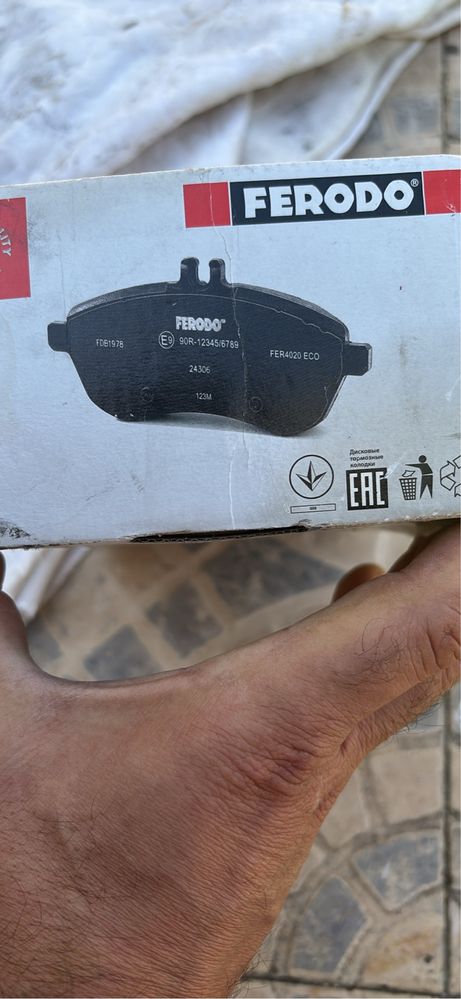 Pastilhas FERODO NOVAS para Audi/seat/skoda/VW VER DESCRIÇAO