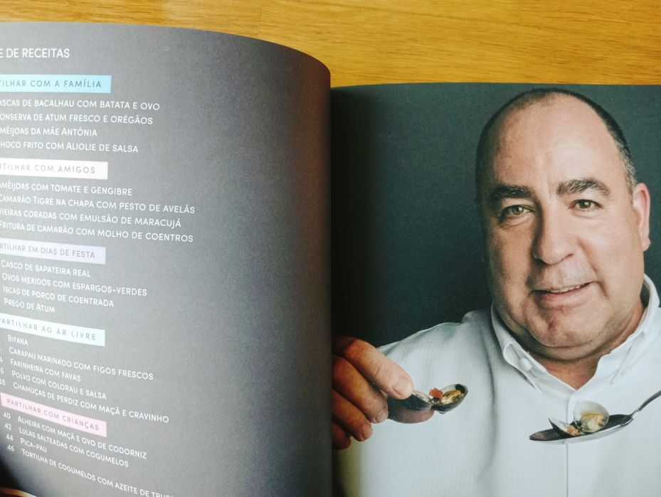 Livro - Receitas para partilhar - Petiscadas