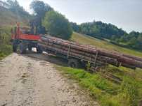 Przyczepa do drewna ładowność 5 ton