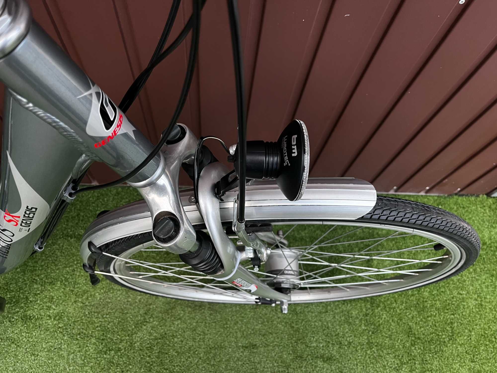 Rower GENESIS HELIOS SX/alu./amor./prądnica/koła 28"/Shimano ACERA