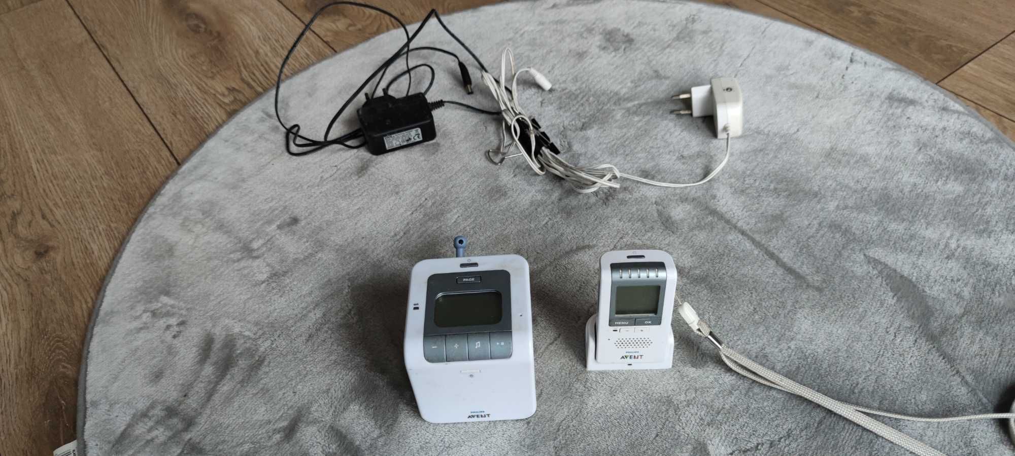 niania elektroniczna Philips Avent+temperatura+wilgotność SCD 535