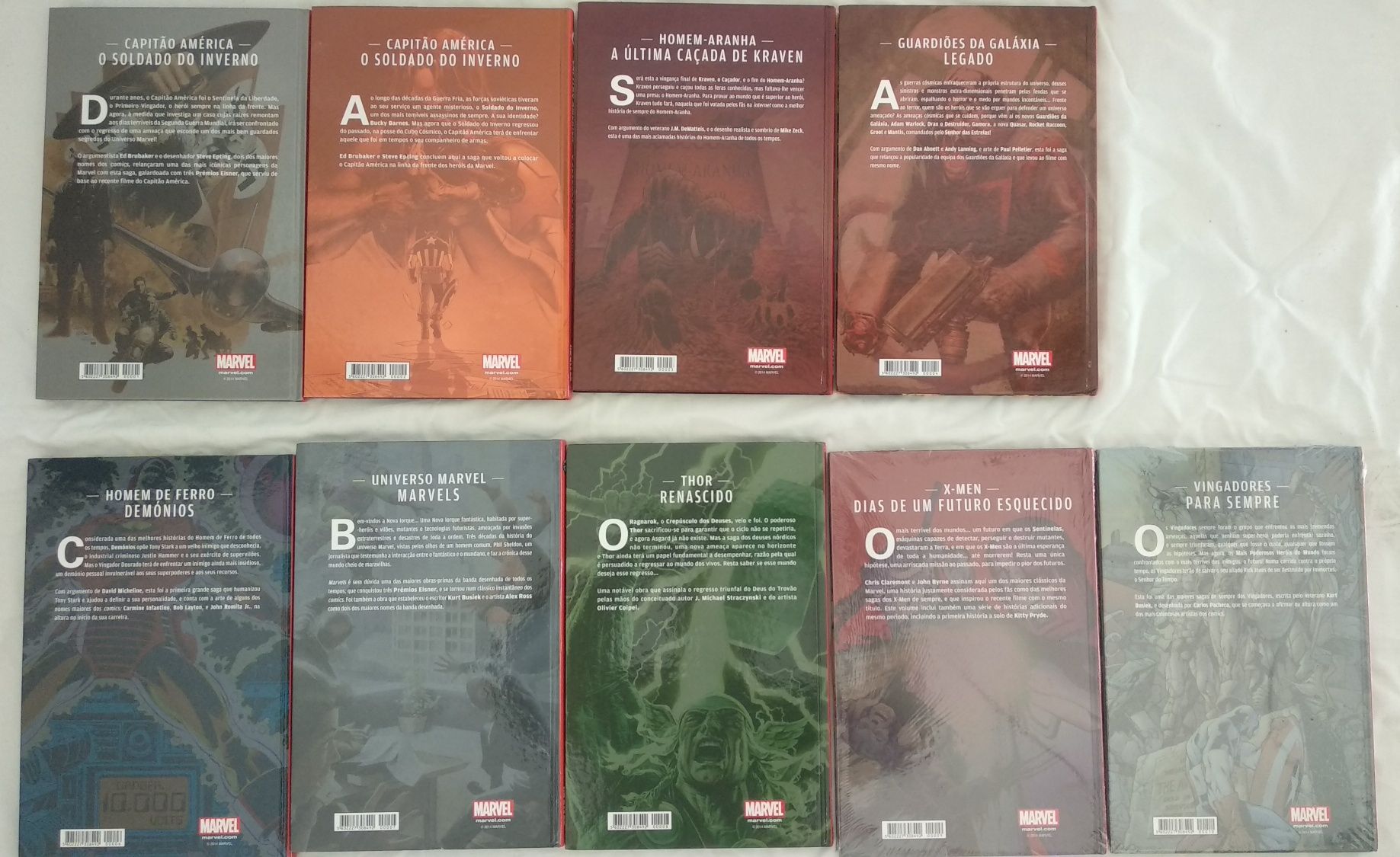 Livros "Universo Marvel"