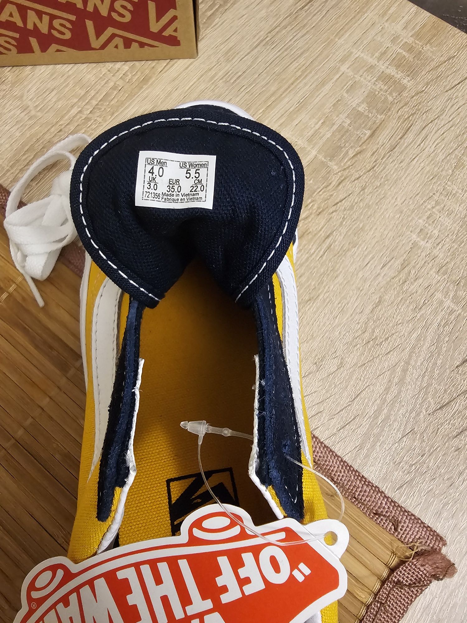 Trampki Vans rozmiar 35