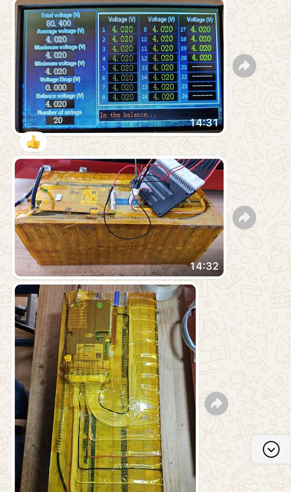 Bateria de Litio 60v 17S 33Ah e 30Ah (SMART BMS)