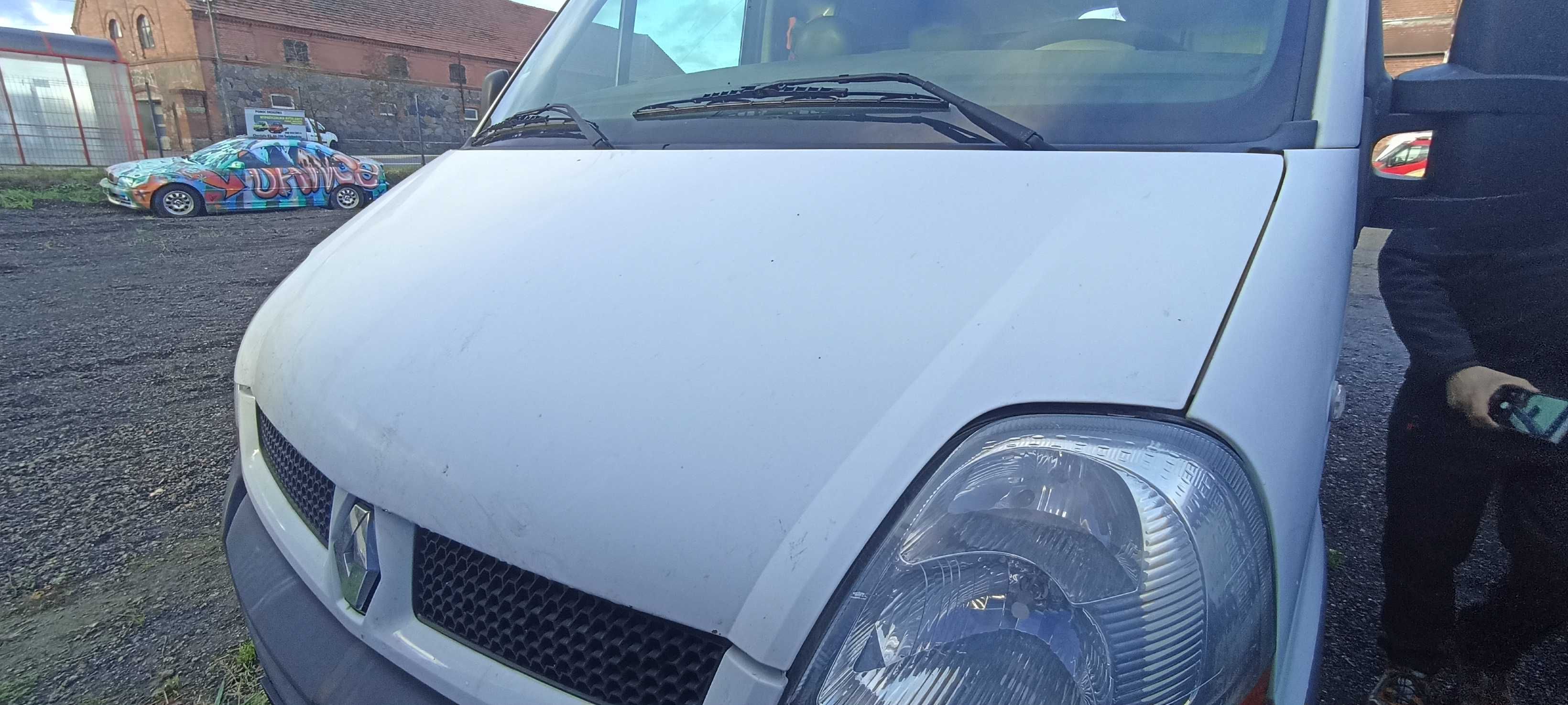 ćwiartka tył tylna master movano  L3h2  interstar lak 0389 na śrubki