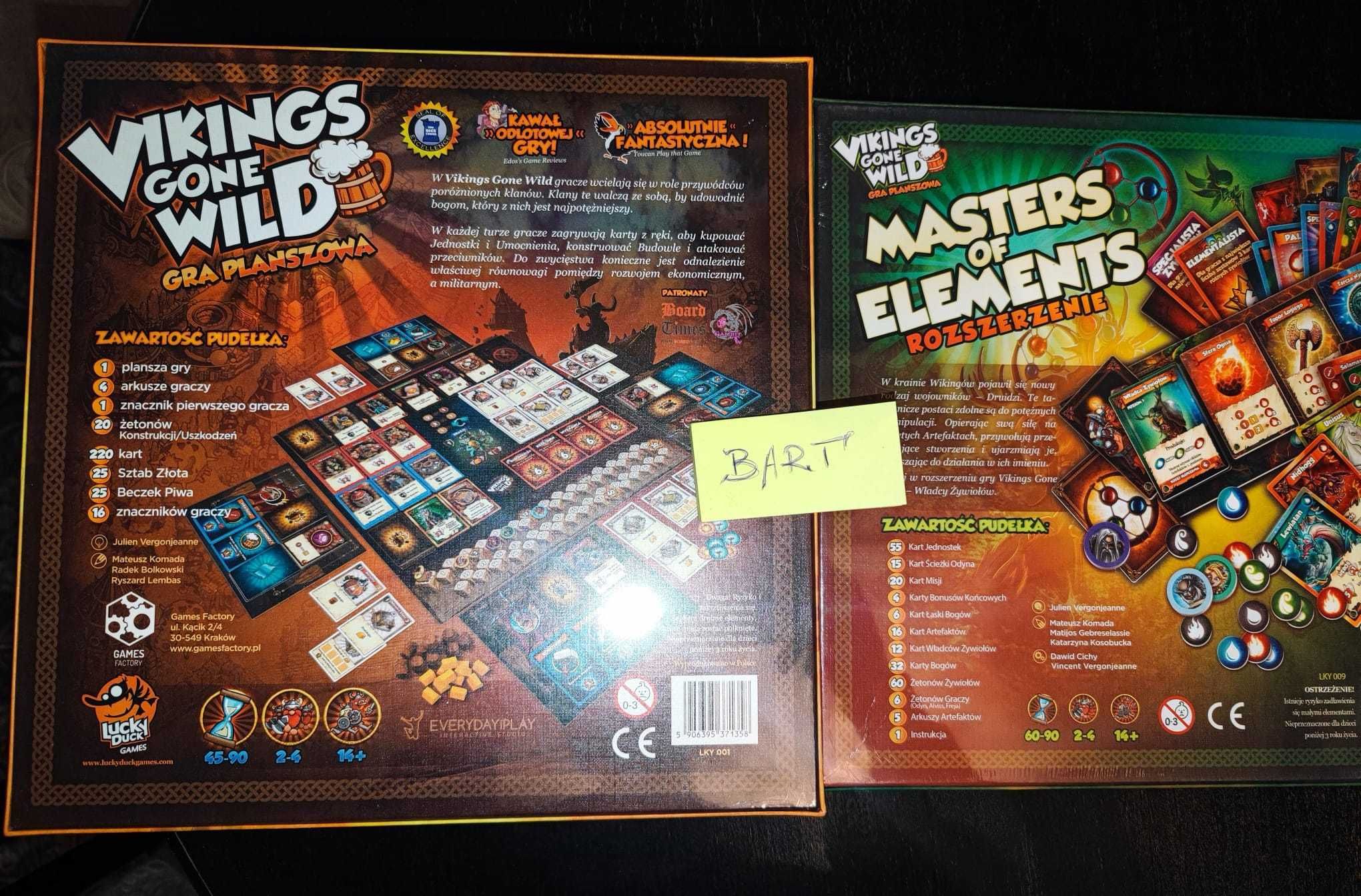 Vikings Gone Wild + Masters of Elements