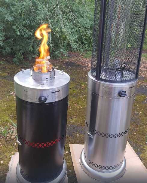 Газовый обогреватель Blumfeldt Goldflame Deluxe 11 кВт 182 см