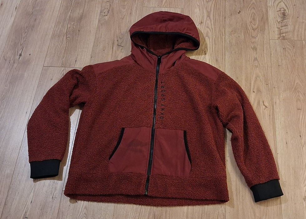 Ruda kurtka bluza DKNY