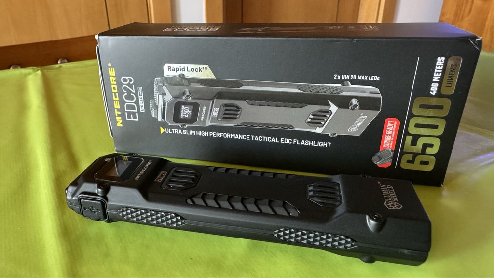 Lanterna Nitecore EDC20 “6500 lumens”