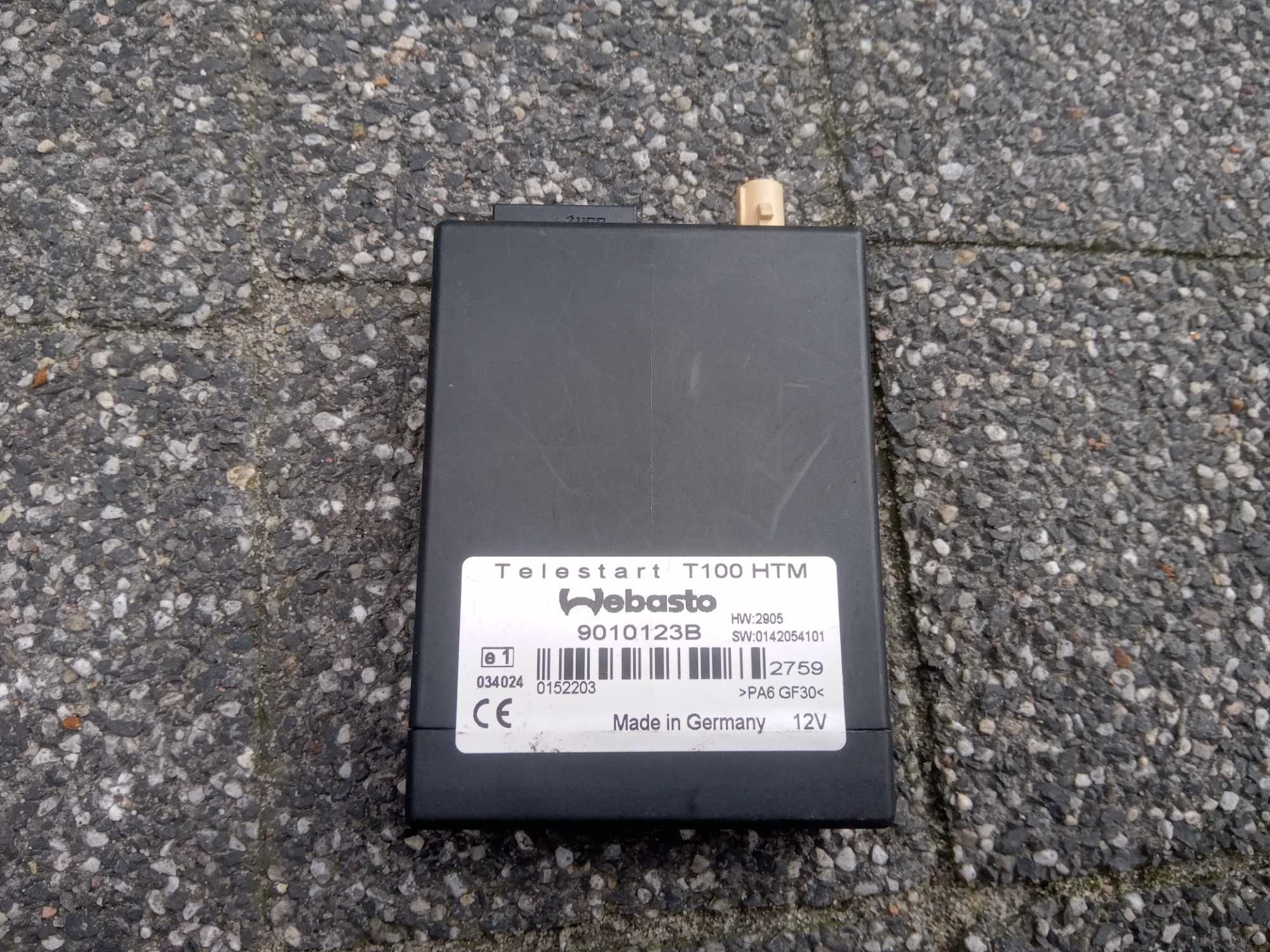 Moduł Sterownik Telestart T100 THM Webasto Ogrzewanie Postojowe