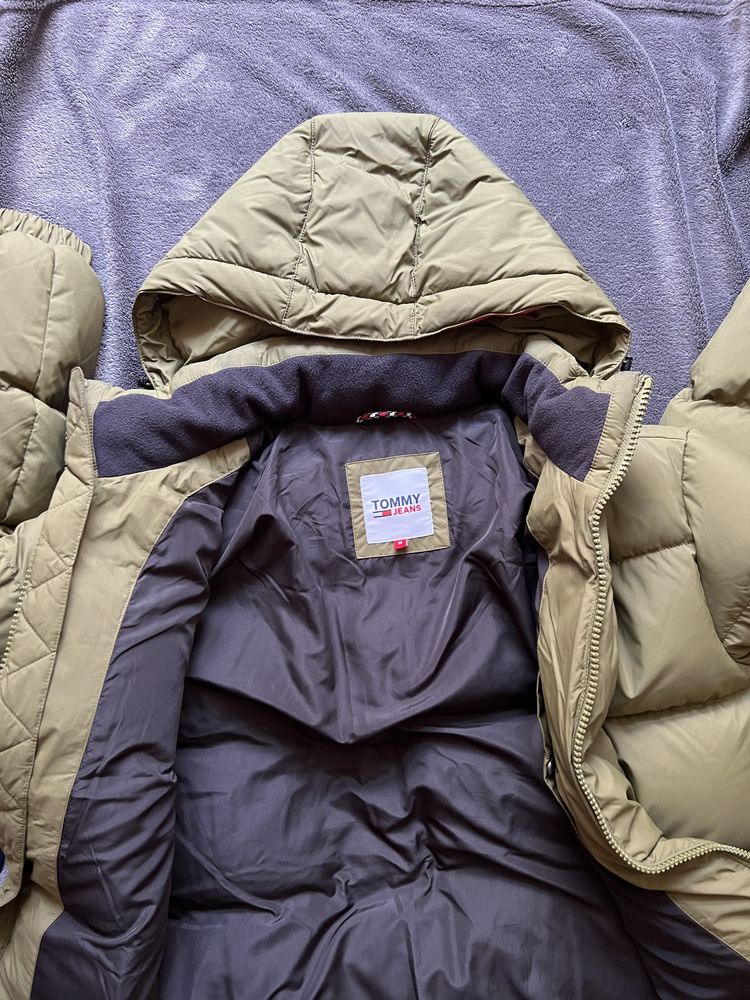 Kurtka parka puchowa Tommy Hilfiger jak nowa