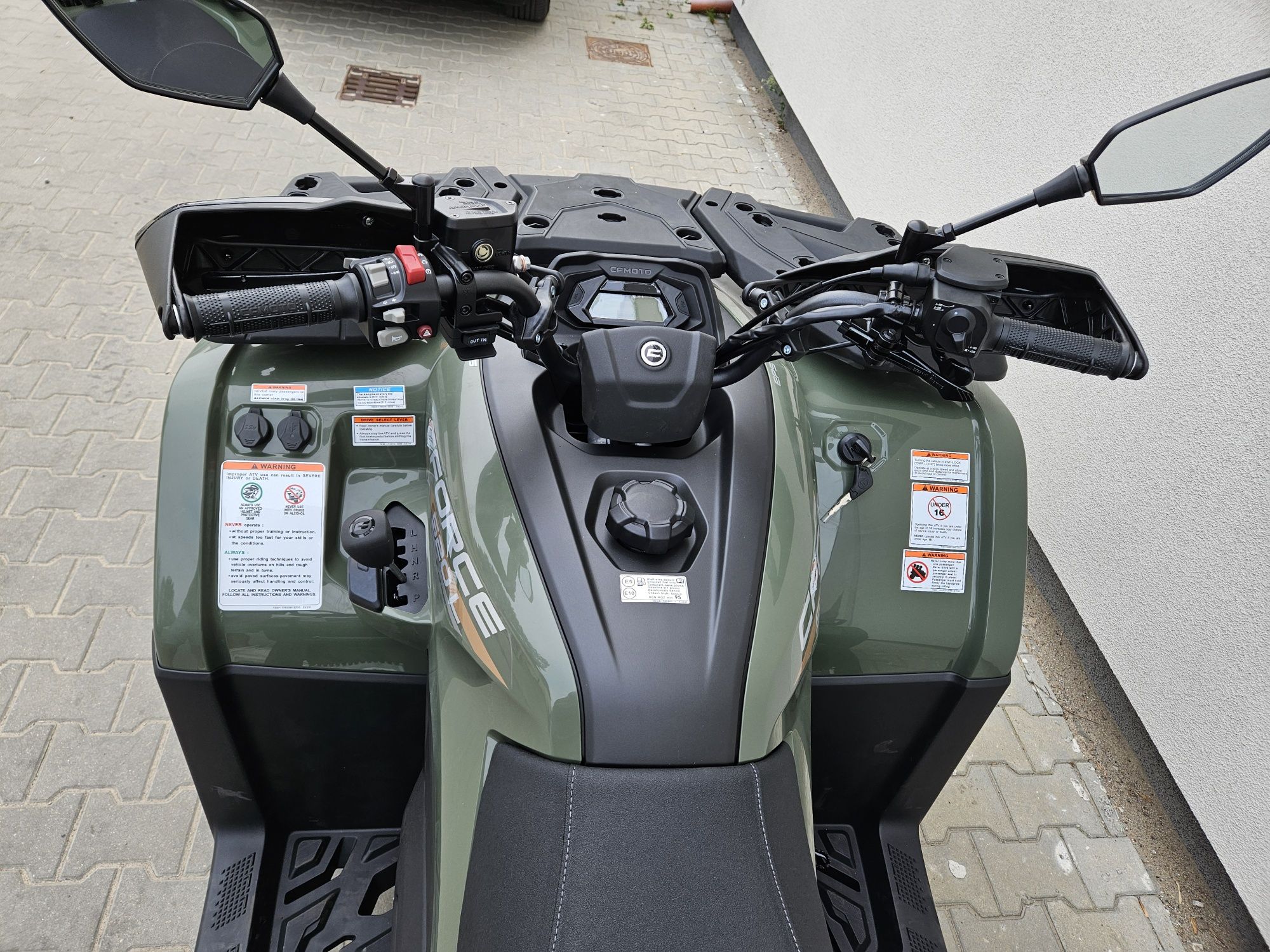 CFMOTO CF Moto 520 L ZIELONY t3b FV  quad