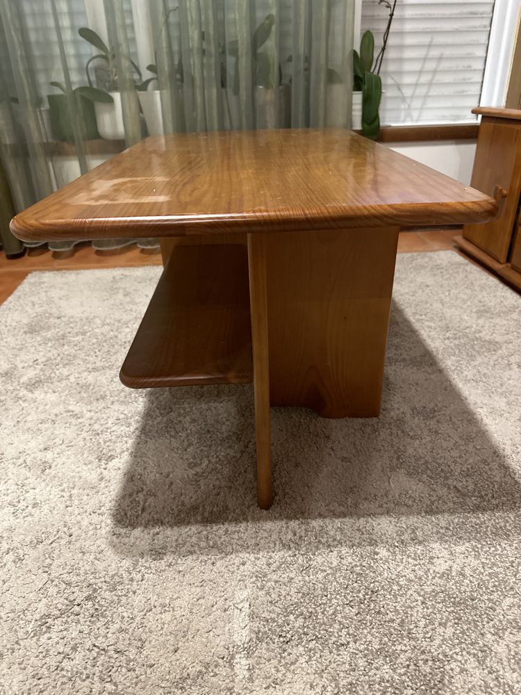 Mesa centro sala estar pinho