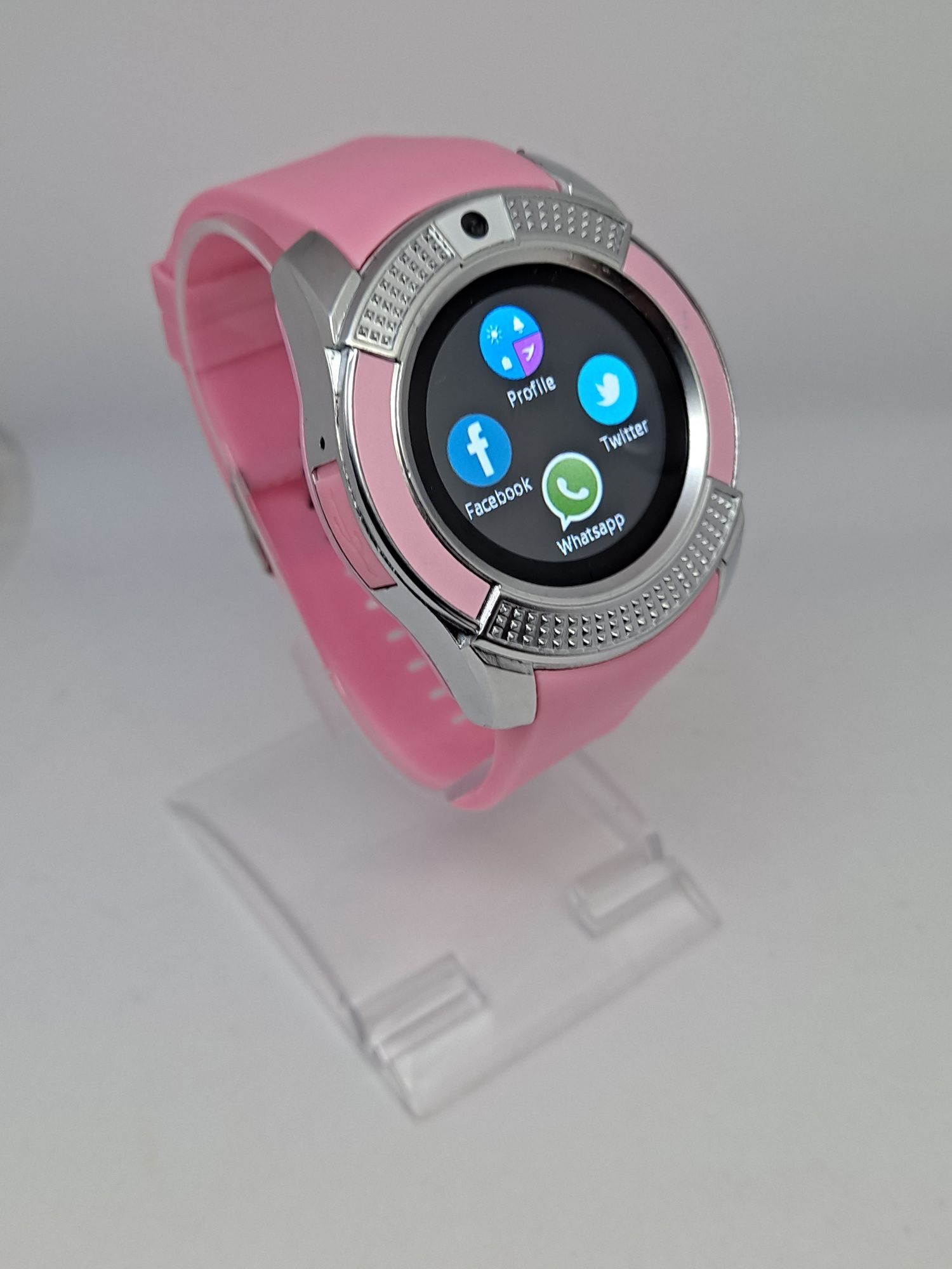 Smartwach z aparatem, model: V8. Promocja!