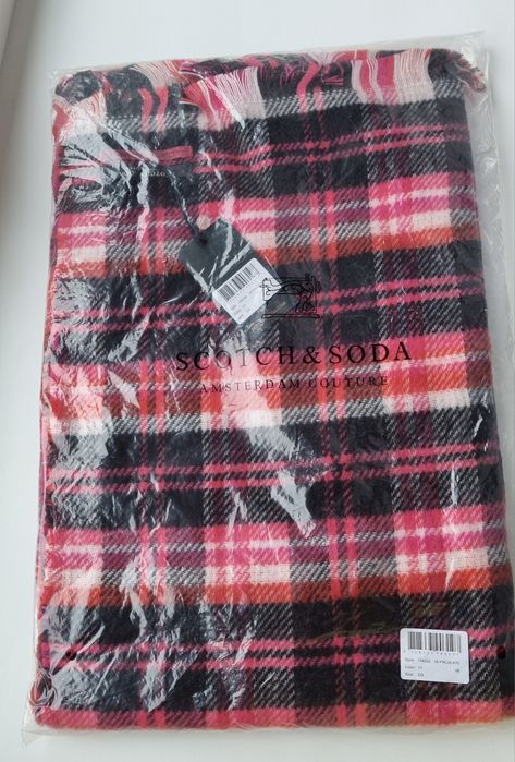 Scotch&Soda, Maison Scotch, яскравий шарф, Нідерланди, унісекс