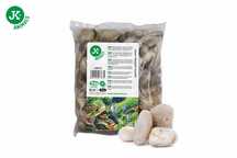 Naturalne kamyki kwarcu białe, 2 kg, do akwarium lub terrarium