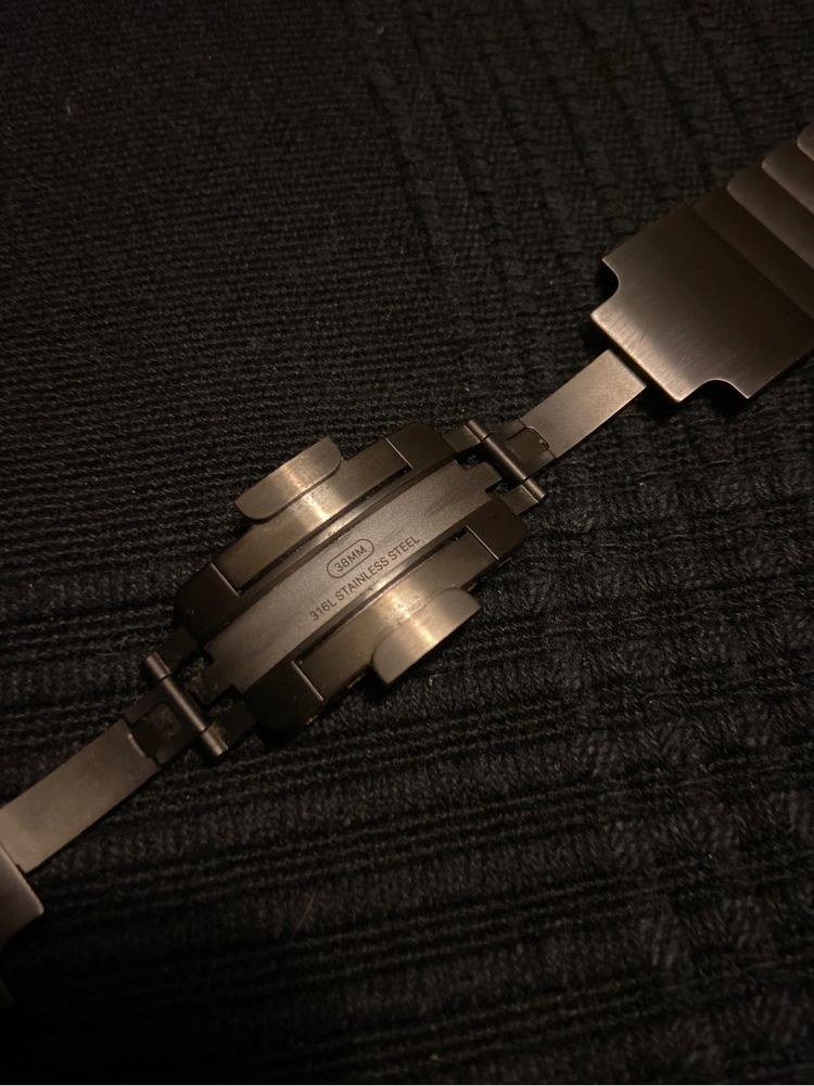 Bracelete original apple watch aço inoxidavel
