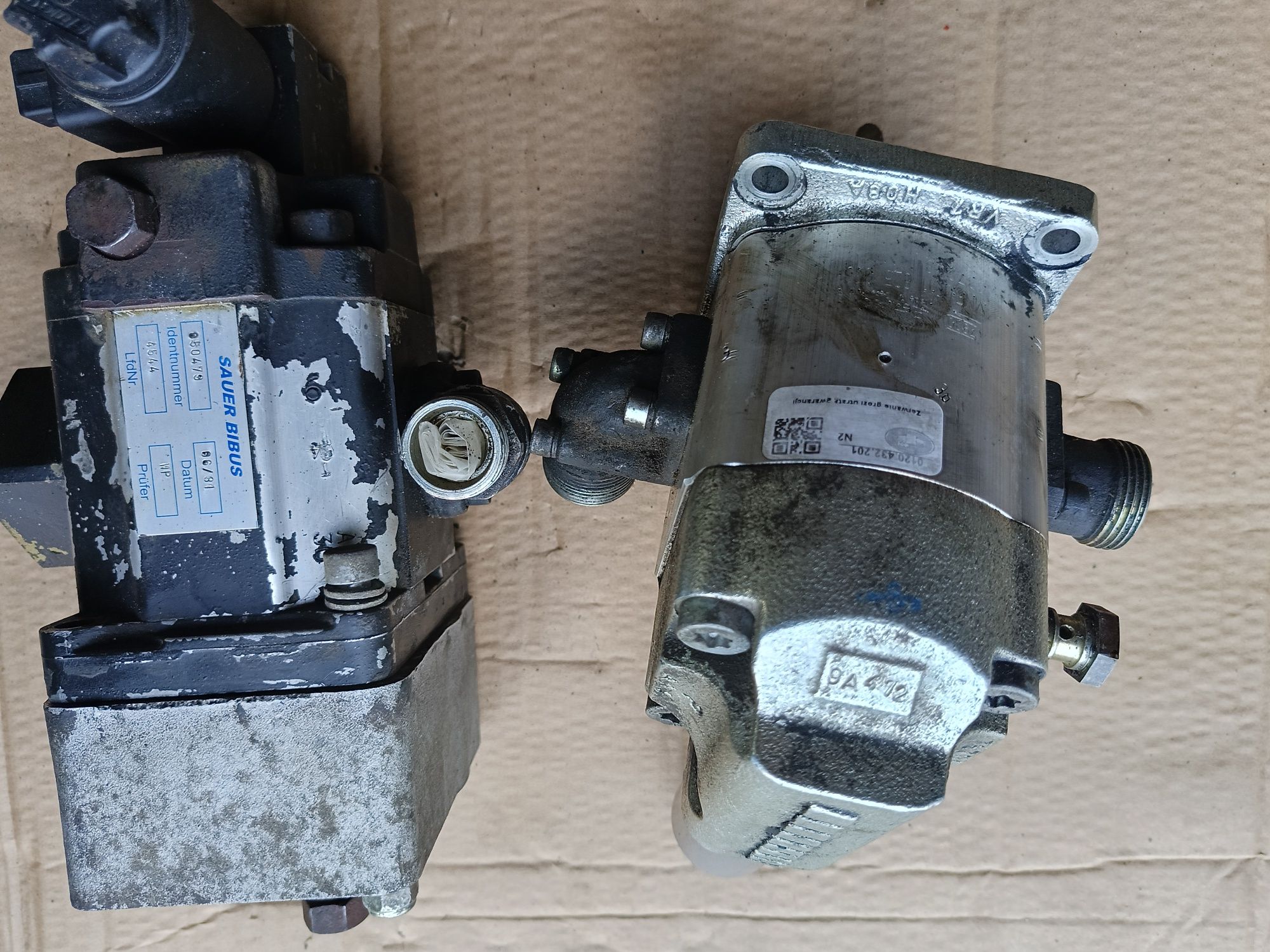 Silnik wentylatora chłodnicy Rexroth, Sauer Bibus 19.2L