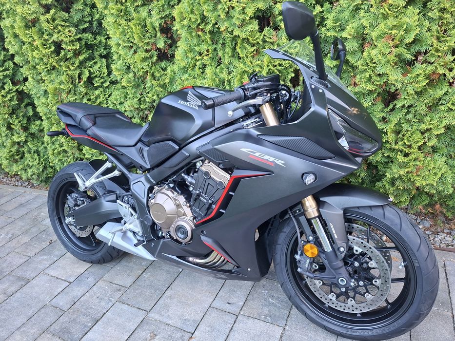 Honda CBR 650 R ra 9tys km A2 przebiegu faktura vat