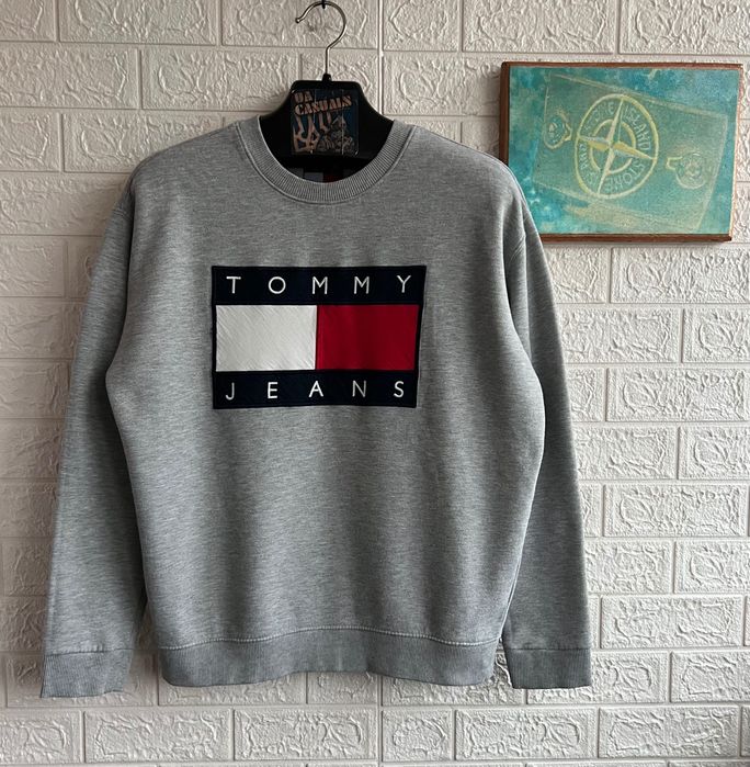 Світшот Tommy Hilfiger Big Logo з великим логотипом рL